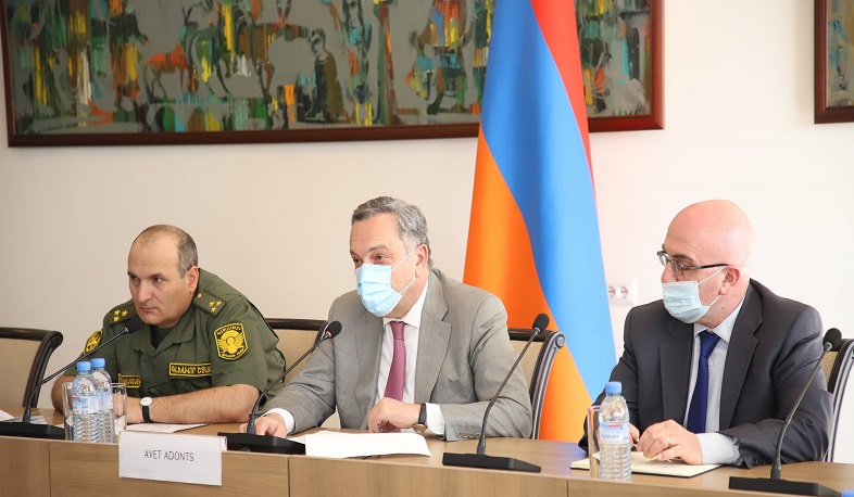 Meeting of the Deputy Foreign Minister with the heads of diplomatic representations accredited to Armenia