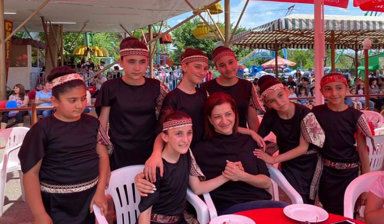 Աննա Հակոբյանը Հանրապետության տոնի առթիվ այցելել է «Հաղթանակ» զբոսայգի