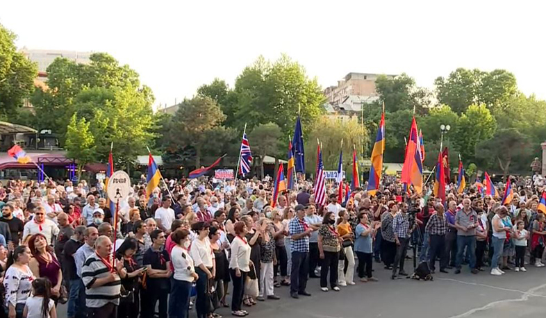 «Ազգային ժողովրդավարական բևեռը» հանրահավաք է անցկացրել