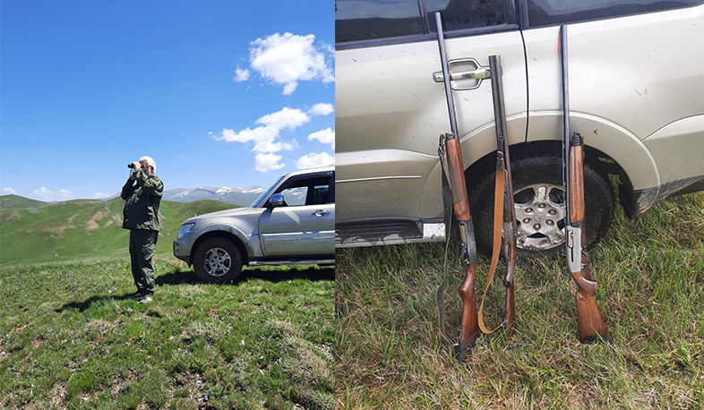 ՀՀ ԲԸՏՄ-ի տեսուչները կրկնակտցարի որսի կանխարգելման նպատակով իրականացված շրջայցի ընթացքում առգրավել են 8 միավոր որսորդական հրացան