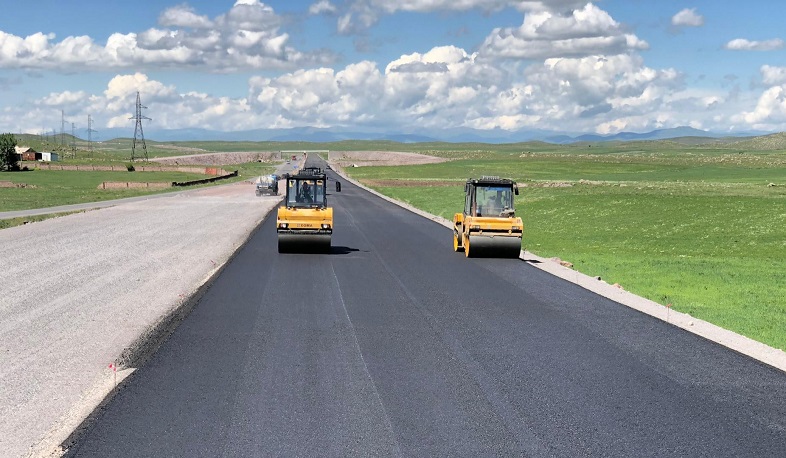 Հյուսիս-հարավ միջանցքի՝ Թալին-Գյումրի հատվածում լայնածավալ շինաշխատանքները շարունակվում են