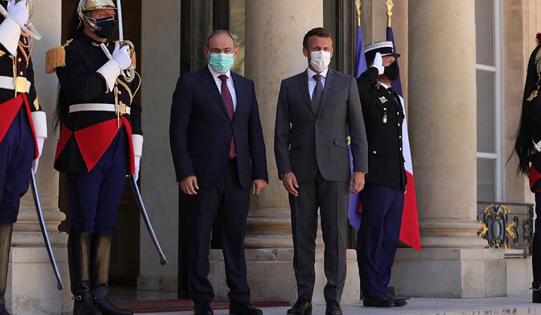 Նիկոլ Փաշինյանի հանդիպումները Ֆրանսիայի նախագահի, ԱԺ նախագահի, Սենատի նախագահի և Փարիզի քաղաքապետի հետ
