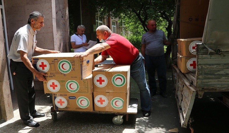 Հայկական Կարմիր խաչի ընկերությունն Այրվածքաբանության ազգային կենտրոնին մարդասիրական օգնություն է փոխանցել