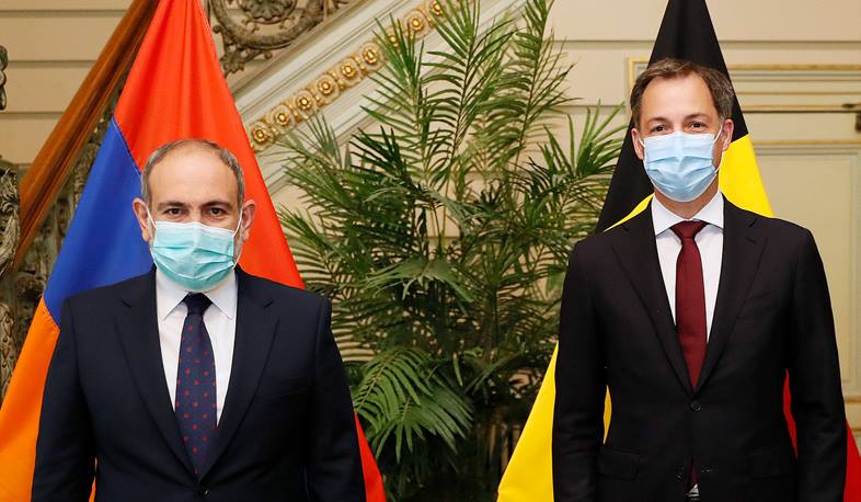Nikol Pashinyan met with Prime Minister of Kingdom of Belgium Alexander De Croo