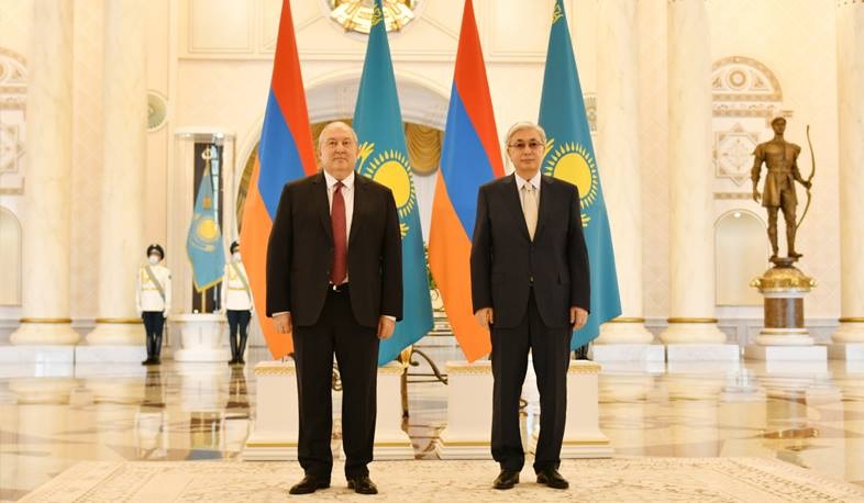 Контакты между Нур-Султаном и Ереваном имеют огромный потенциал для дальнейшего расширения: состоялась встреча президентов Армении и Казахстана