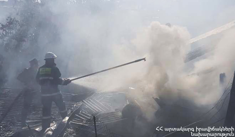 Անտառային փողոցում բռնկված հրդեհը մարվել է․ տուժածներ չկան