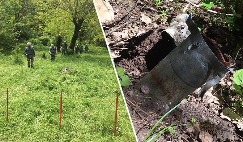 Специалисты Центра гуманитарного разминирования и экспертизы продолжают работы по разминированию в общине Давид-Бек