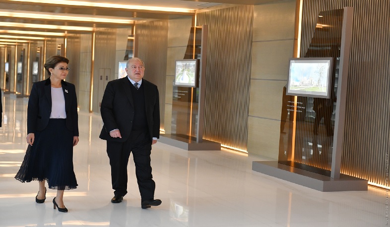 Նախագահ Արմեն Սարգսյանն այցելել է Նուրսուլթան Նազարբաևի անվան կրթական հիմնադրամ