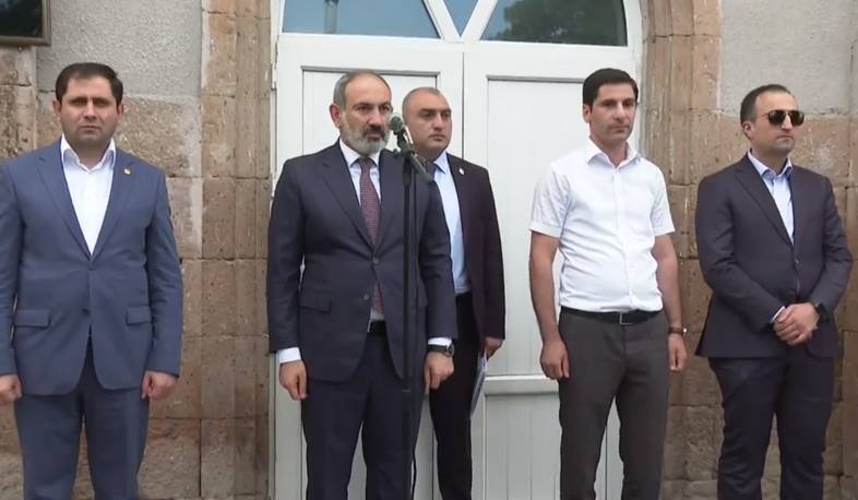 Նիկոլ Փաշինյանը Արարատի մարզի Հովտաշատ համայնքում է