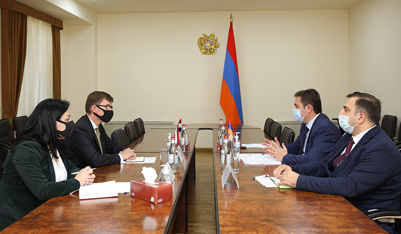 Hayk Çobanyan və səfir Nikolas Yakob Sxermers İT sektorunda əməkdaşlıq imkanlarını müzakirə etdi