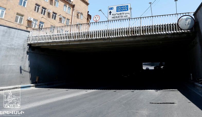 Արդիականացվել է Չարենցի փողոցի և Գետառի հատման թունելի լուսավորությունը