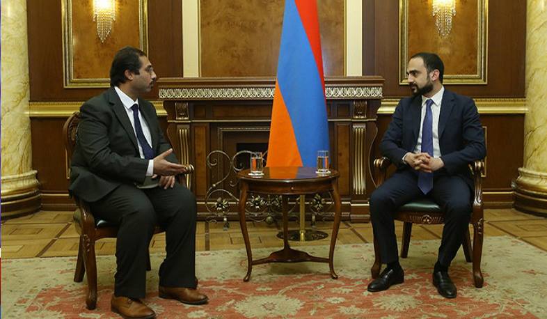 Տիգրան Ավինյանն ընդունել է «Մասդար» ընկերության ներկայացուցիչներին