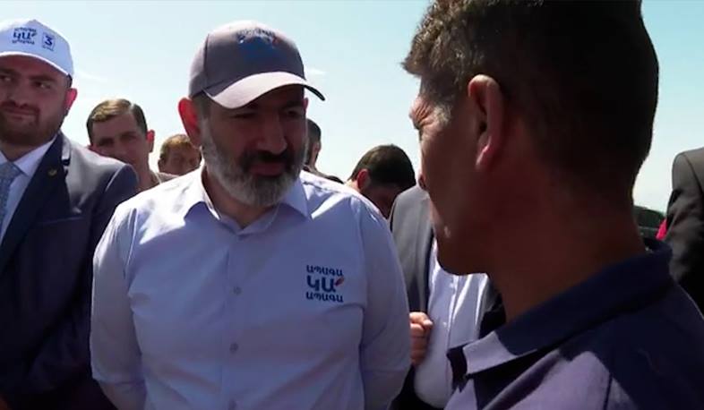 Կաթիլային ոռոգման անցնող տնտեսությունները հինգ տարի ջրի վարձ չեն վճարի. Նիկոլ Փաշինյան