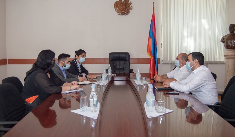 Губернатор Тавуша обсудил с членами делегации Красного Креста в Армении предстоящие программы