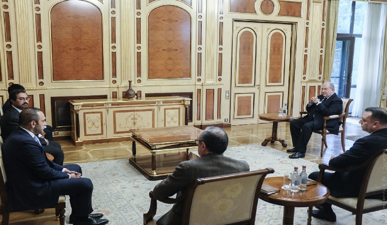 Արմեն Սարգսյանն ընդունել է «Մասդար» ընկերության ներկայացուցիչներին