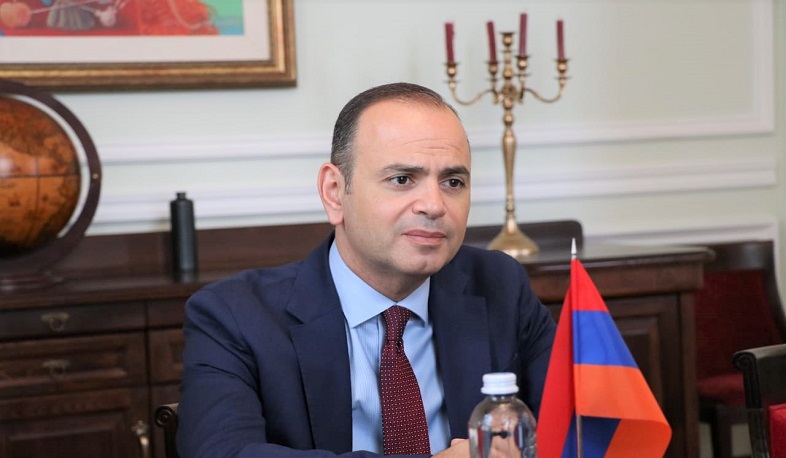 Զարեհ Սինանյանը հանդիպել է Ուկրաինայի ԱԳ փոխնախարարի հետ