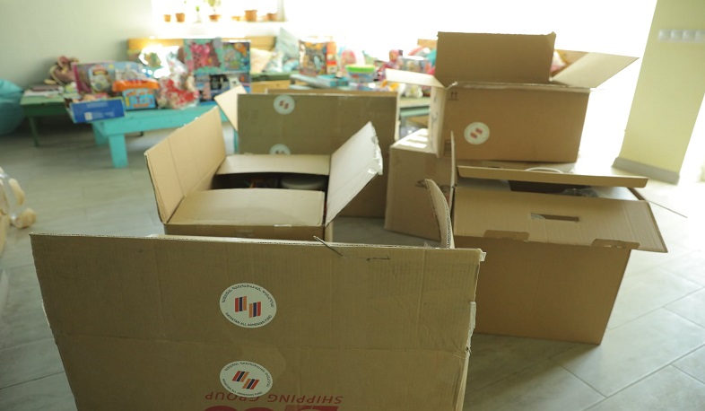 «Հայաստան» հիմնադրամը խաղալիքներ և հիգիենայի պարագաներ է նվիրաբերել «Բարի մամա» ՀԿ-ին