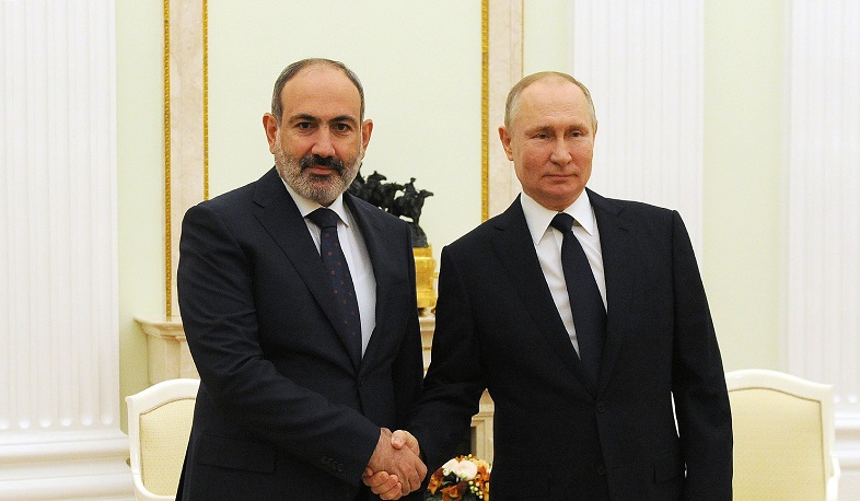Nikol Pashinyan sent a congratulatory message to Vladimir Putin on the occasion of Russia Day