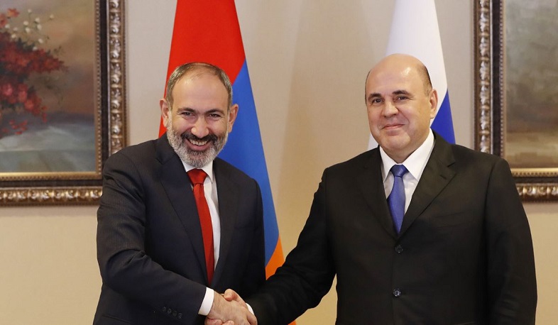 Nikol Pashinyan congratulated Mikhail Mishustin on Russia Day