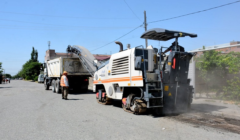 Էջմիածնի փողոցների ու բակերի հիմնանորոգման աշխատանքները սկսվել են