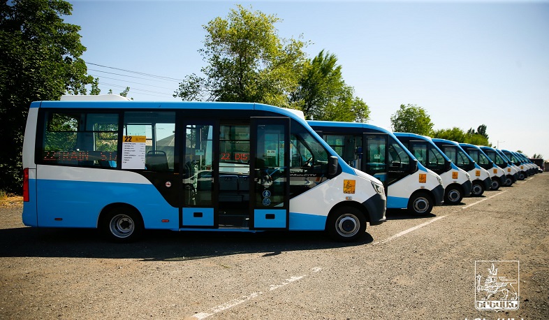 46 և 22 համարի երթուղիները կվերսկսեն աշխատանքը նոր ավտոբուսներով