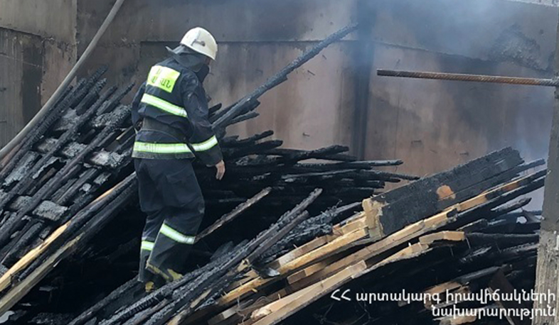 Պարույր Սևակի փողոցում բռնկված հրդեհը մարվել է