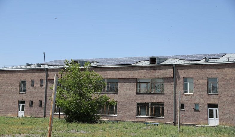 Գետքի միջնակարգ դպրոցում տեղադրվել է 30 կվտ հզորությամբ արևային էլեկտրակայան