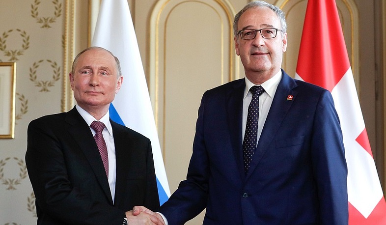 Presidents of Russia and Switzerland discussed Nagorno-Karabakh conflict