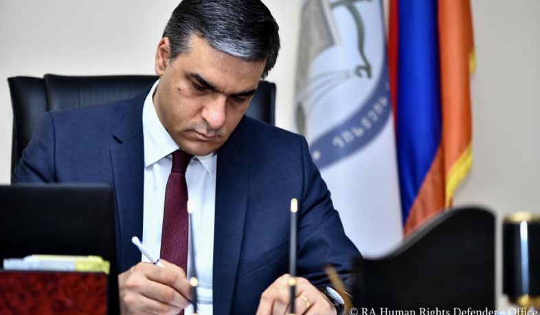 In a letter to Nikol Pashinyan, Armenia’s Ombudsman raised issue of submitting an urgent interstate complaint to ECHR