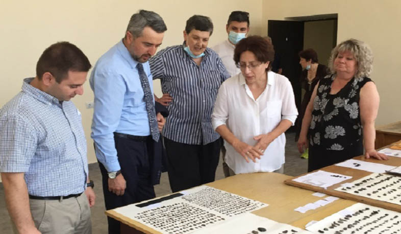 Արա Խզմալյանն այցելել է Պատմամշակութային ժառանգության գիտահետազոտական կենտրոն