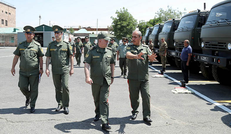 ԶՈՒ ԳՇ պետի տեղակալն այցելել է կենտրոնական հավաքակայան