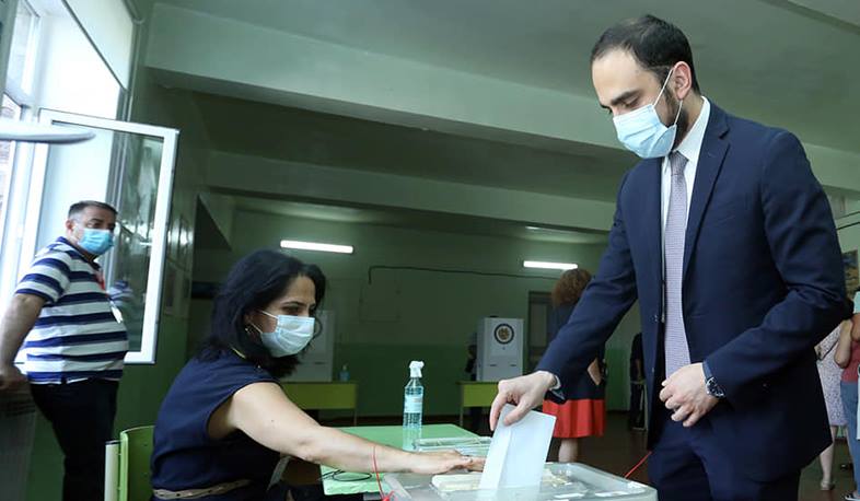 Քվեարկեցի հանուն Հայաստանի ժողովրդավարական, ազատ և ինքնիշխան ապագայի. Ավինյան