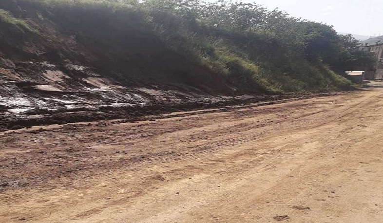 Երևան-հայ-իրանական սահման ճանապարհի հողային զանգվածի փլվածքի հետևանքները վերացվել են