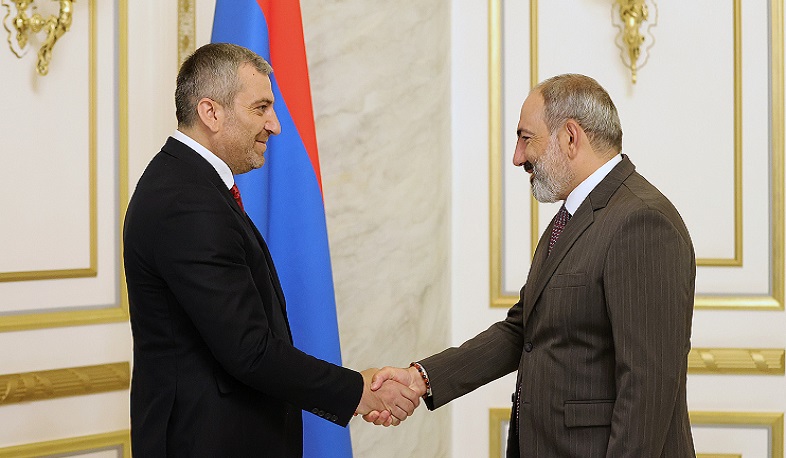 Նիկոլ Փաշինյանը հանդիպել է «Արդար Հայաստան» կուսակցության նախագահ Նորայր Նորիկյանին