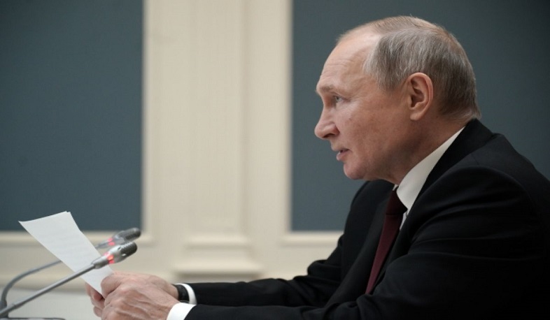 Владимир Путин назвал решающим вклад РФ в прекращение огня в Нагорном Карабахе