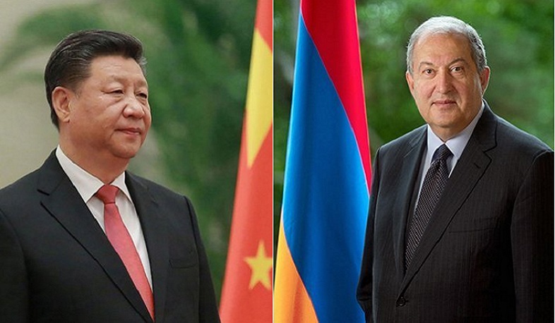 China’s president congratulates Armen Sarkissian on birthday