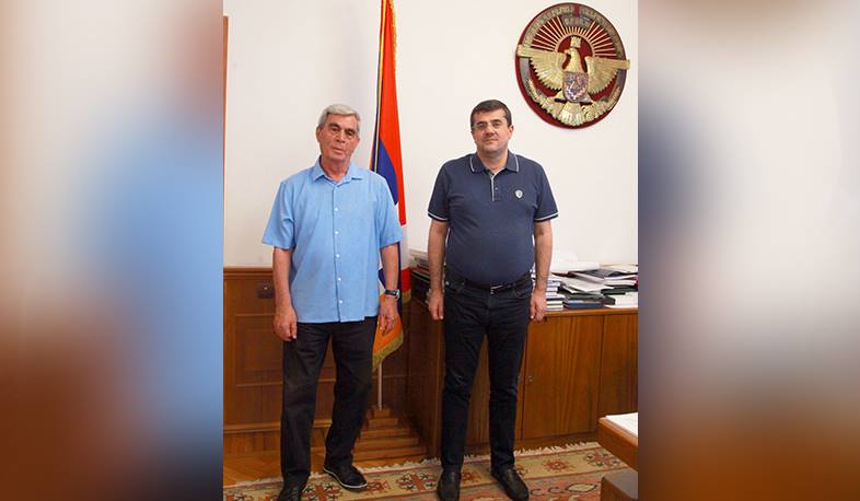 Artsax prezidenti “Ermənistan” fondunun xeyriyyətçi Levon Kiracyanı qəbul etdi