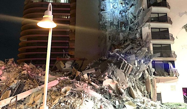 Ֆլորիդայում մասամբ փլուզվել է 12 հարկանի բնակելի շենք. մտավախություն կա, որ բազմաթիվ տուժածներ կլինեն