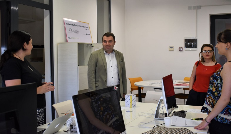 ԿԳՄՍ փոխնախարարը շրջայց է կատարել Հայաստանի ամերիկյան համալսարանում