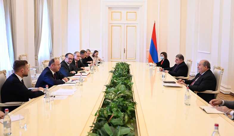 Նախագահն ընդունել է Ավստրիայի, Լիտվայի և Ռումինիայի ԱԳ նախարարներին