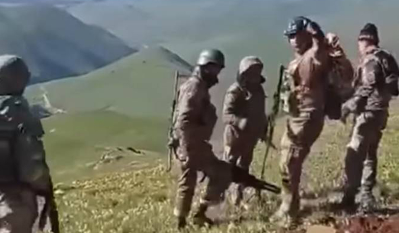 Հայ և ադրբեջանցի զինծառայողների միջև միջադեպի մասին համացանցում տարածվող տեսանյութը հին է. ՀՀ ՊՆ