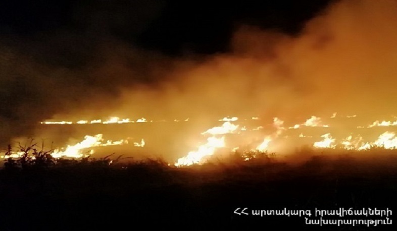 Հրդեհ՝ «Քանաքեռ ՀԷԿ»-ի մոտակայքում