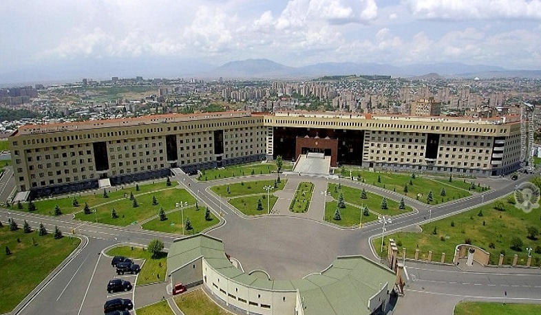 Armenia’s Armed Forces units did not fire a single shot at Azerbaijani positions: Armenia’s Ministry of Defense
