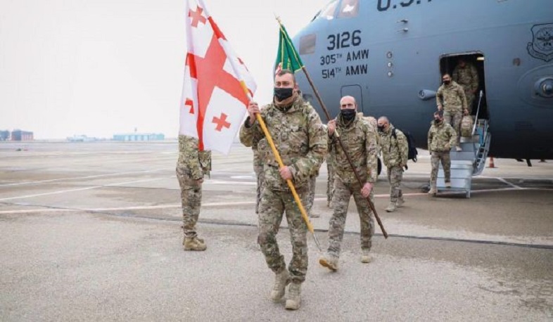 Последнее грузинское подразделение вернулось на родину из Афганистана