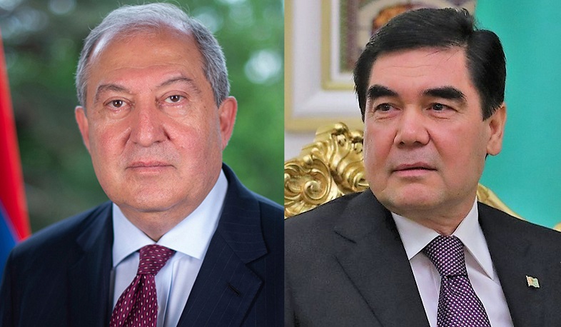 Արմեն Սարգսյանը ծննդյան օրվա առթիվ շնորհավորական ուղերձ է հղել Թուրքմենստանի նախագահին