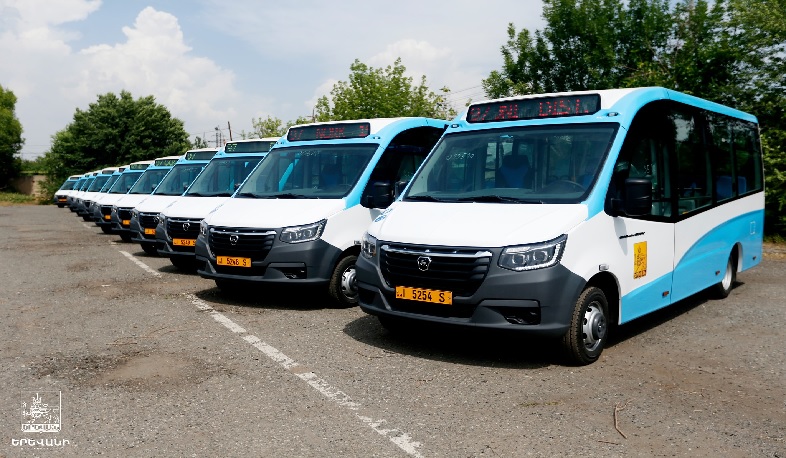 Հուլիսի 1-ից կոմպակտ դասի 100 նոր ավտոբուսներով կսպասարկվի 9 երթուղի