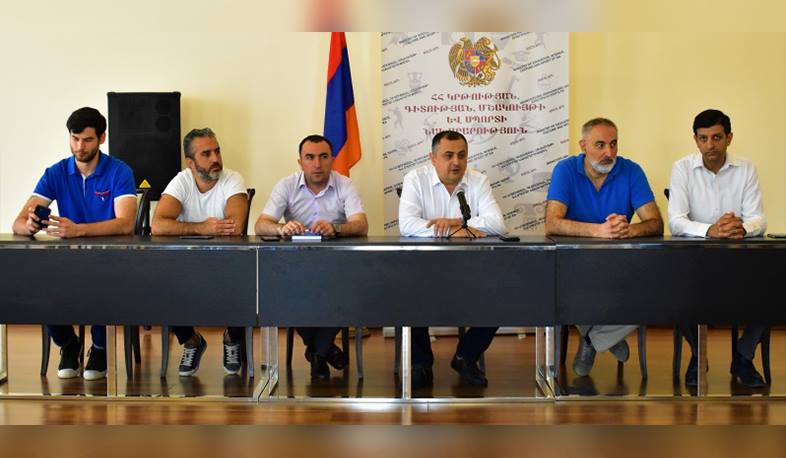 ԿԳՄՍ փոխնախարարն ընդունել է բասկետբոլի եվրասիական լիգայի խաղերի կազմակերպչական աշխատանքներին ներգրավված կամավորներին