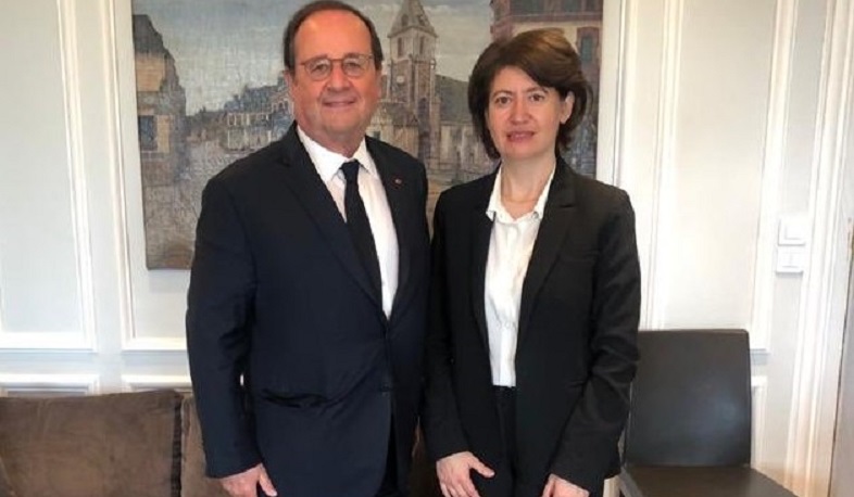 Посол Армении во Франции и Франсуа Олланд обсудили ситуацию в Армении и Арцахе