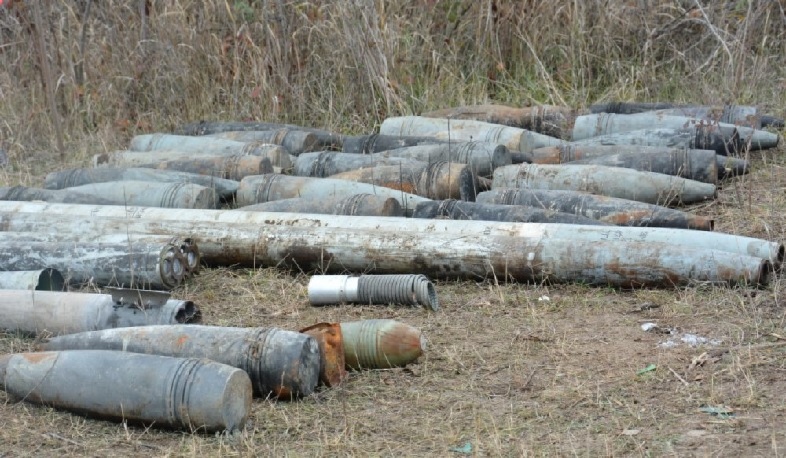 Ammunition destruction is planned in Askeran, Martuni and Martakert regions of Artsakh