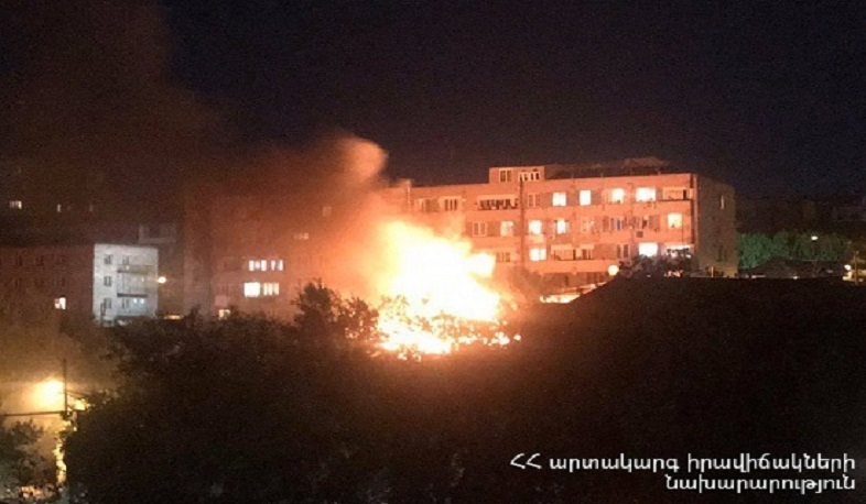 Արաբկիրի 35-րդ փողոցում բռնկված հրդեհը մարվել է